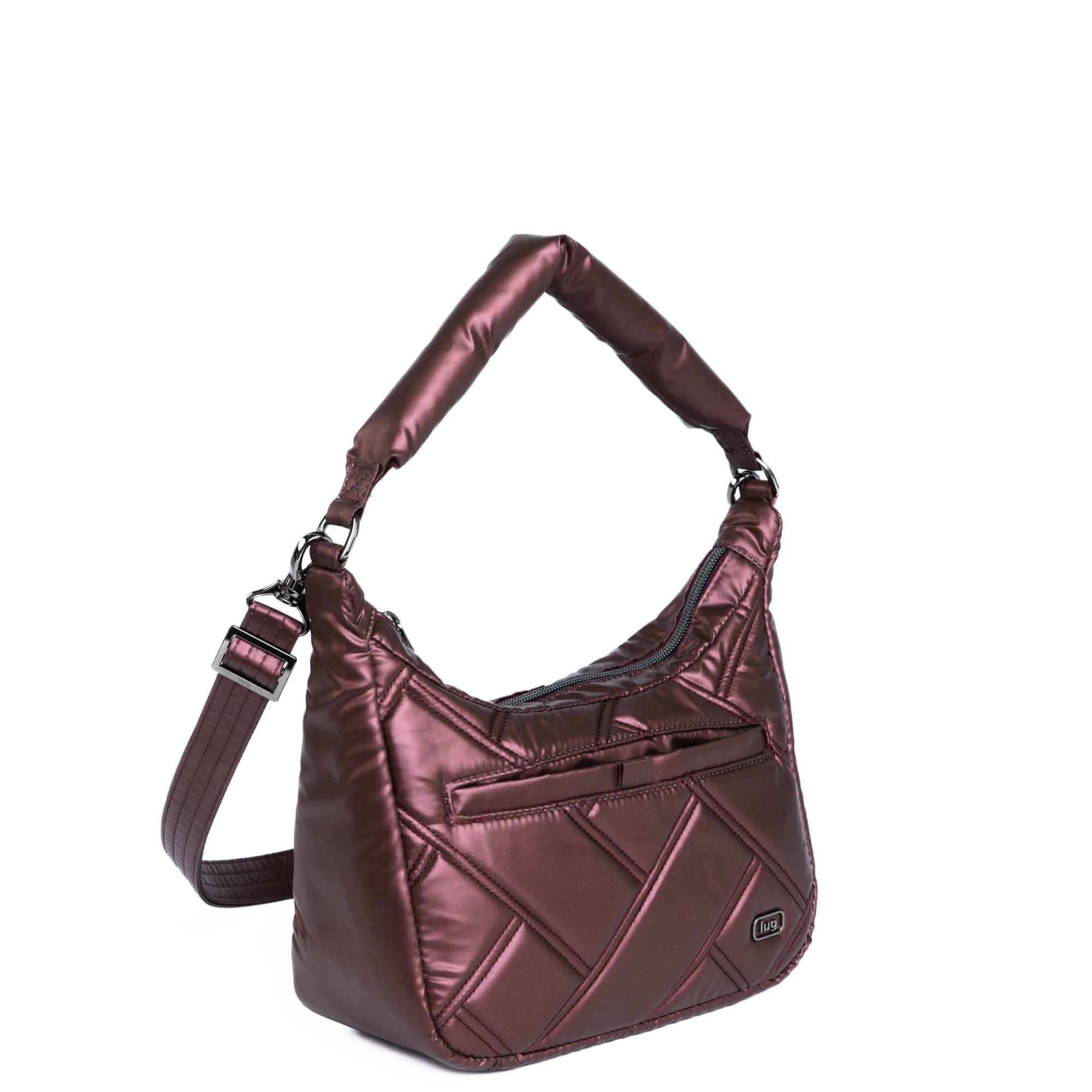 Scamper Convertible Crossbody with Shoulder Strap - METALLIC WINE - Scamper_MetallicWine_02